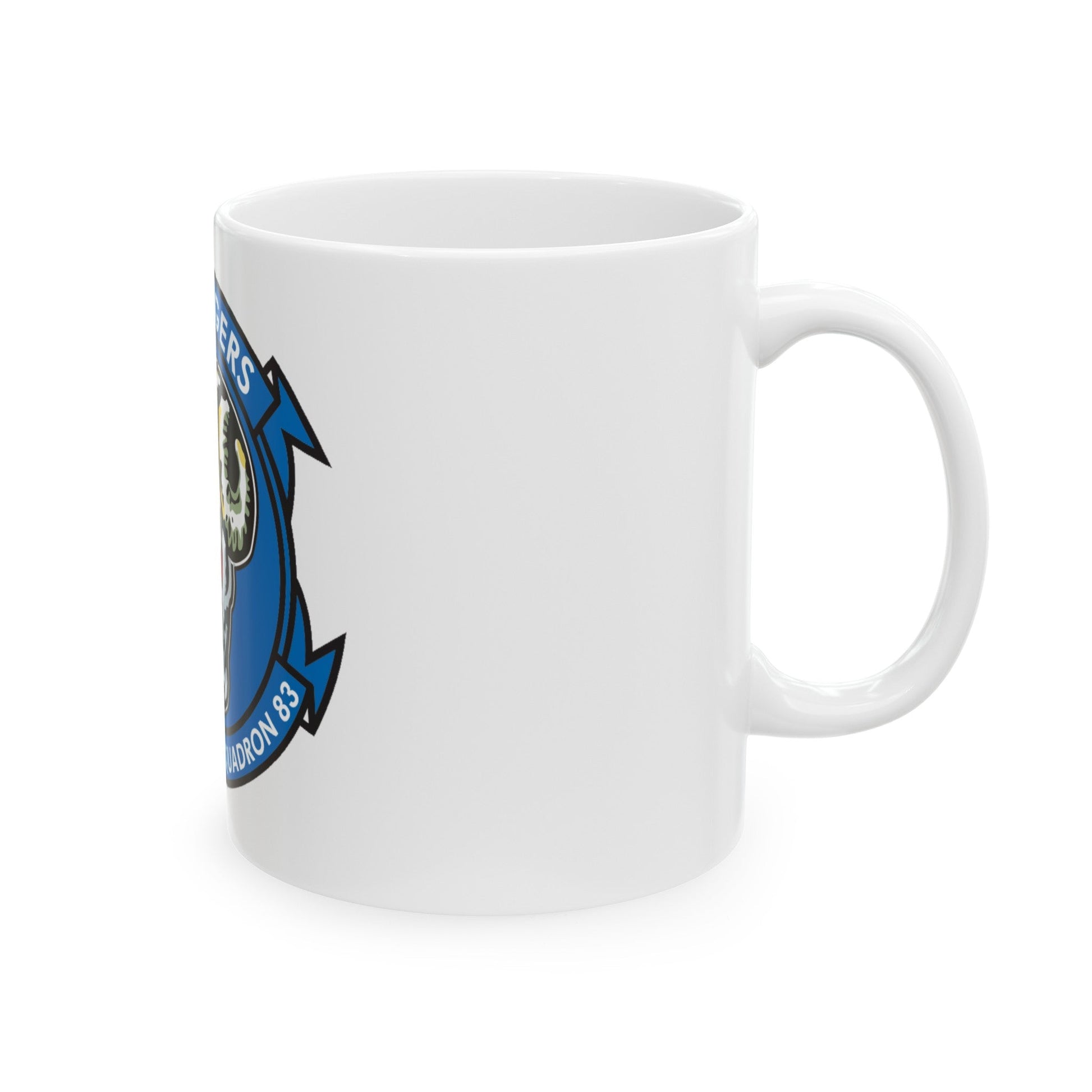 VFA 83 Strike Fighters Sq 83 (U.S. Navy) White Coffee Mug-The Sticker Space