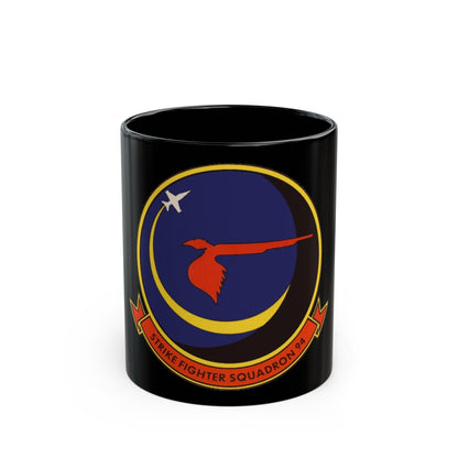 VFA 94 (U.S. Navy) Black Coffee Mug-11oz-The Sticker Space