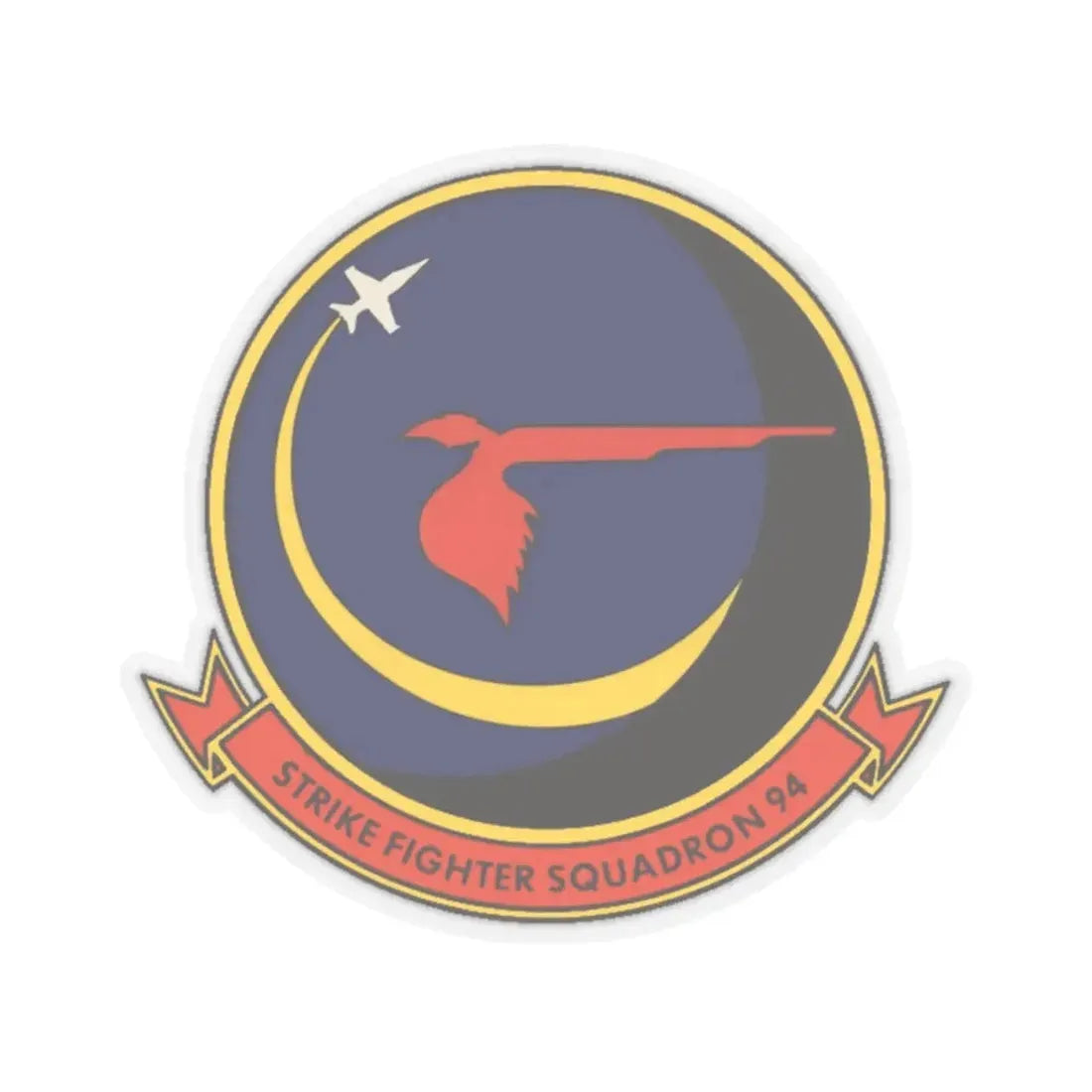 VFA 94 (U.S. Navy) STICKER Vinyl Kiss-Cut Decal 3 Inch Transparent - The Sticker Space