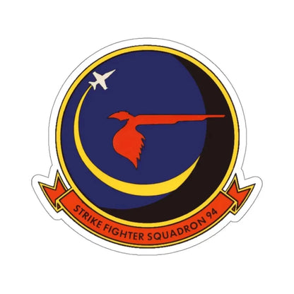 VFA 94 (U.S. Navy) STICKER Vinyl Kiss-Cut Decal 3 Inch White - The Sticker Space