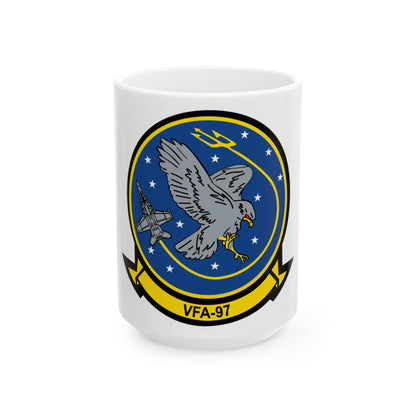 VFA 97 Warhawks (U.S. Navy) White Coffee Mug-15oz-The Sticker Space