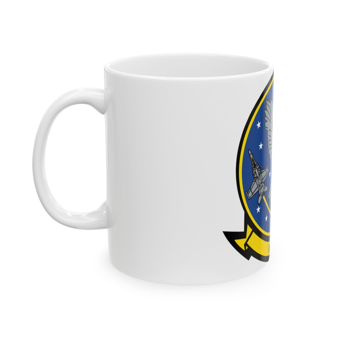 VFA 97 Warhawks (U.S. Navy) White Coffee Mug-The Sticker Space