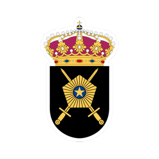 Väg- och vattenbyggnadskåren vapen (Sweden) (Coat of Arms) STICKER Vinyl Kiss-Cut Decal 2 Inch White - The Sticker Space