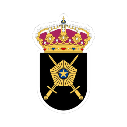 Väg- och vattenbyggnadskåren vapen (Sweden) (Coat of Arms) STICKER Vinyl Kiss-Cut Decal 4 Inch White - The Sticker Space