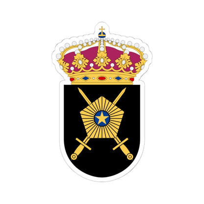 Väg- och vattenbyggnadskåren vapen (Sweden) (Coat of Arms) STICKER Vinyl Kiss-Cut Decal 6 Inch White - The Sticker Space