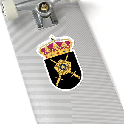 Väg- och vattenbyggnadskåren vapen (Sweden) (Coat of Arms) STICKER Vinyl Kiss-Cut Decal - The Sticker Space
