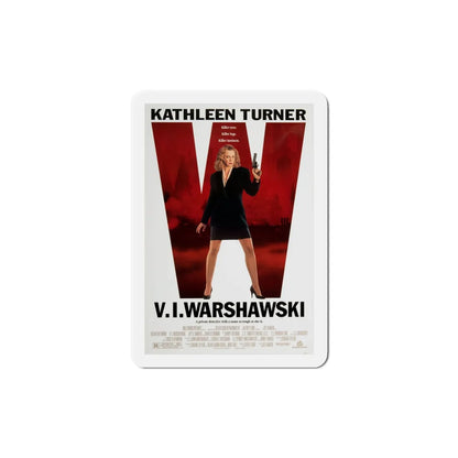VI Warshawski 1991 Movie Poster Refrigerator Magnet 5 Inch - The Sticker Space