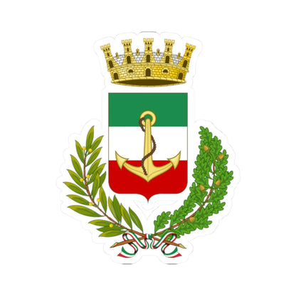 Viareggio-Stemma (Italy) (Coat of Arms) STICKER Vinyl Kiss-Cut Decal 2 Inch White - The Sticker Space