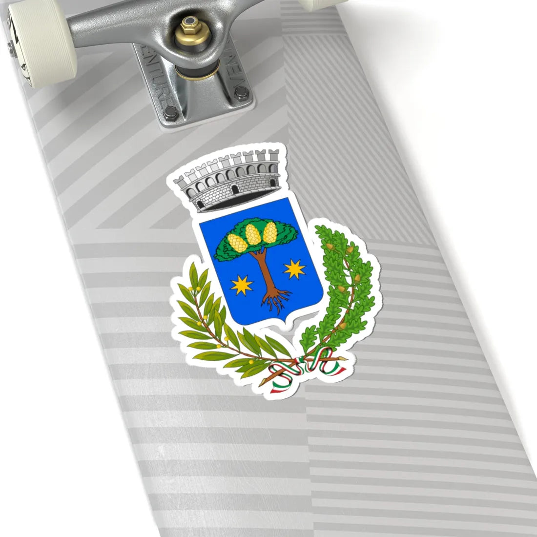 Vicchio-Stemma (Italy) (Coat of Arms) STICKER Vinyl Kiss-Cut Decal - The Sticker Space