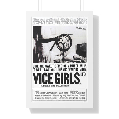 VICE GIRLS LTD 1964 - Framed Movie Poster-16″ x 24″-The Sticker Space