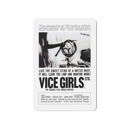 VICE GIRLS LTD 1964 Movie Poster - Refrigerator Magnet-4 Inch-The Sticker Space