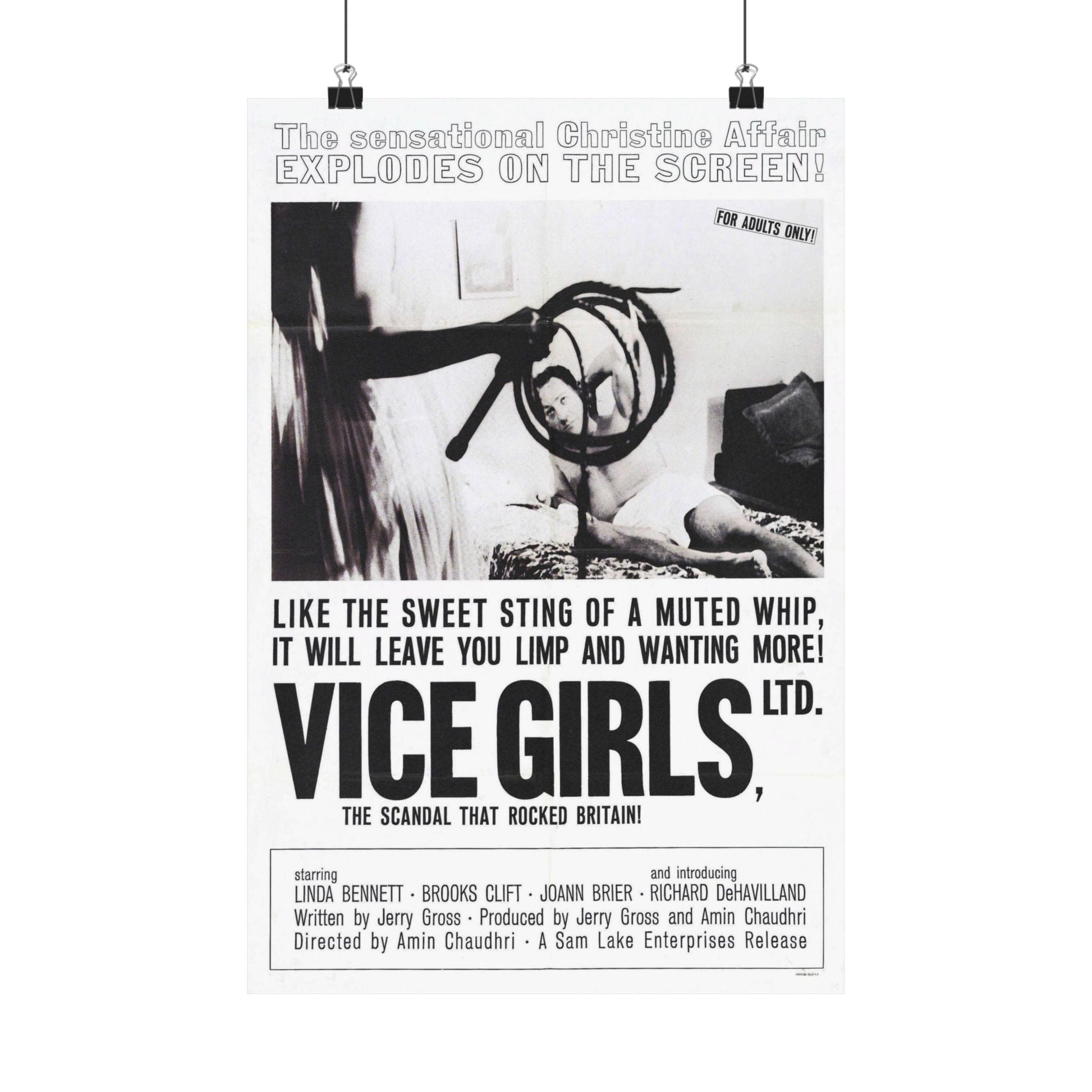 VICE GIRLS LTD 1964 - Paper Movie Poster-12″ x 18″-The Sticker Space