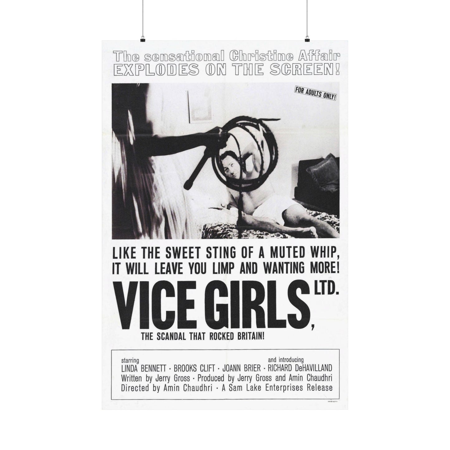 VICE GIRLS LTD 1964 - Paper Movie Poster-36" x 54"-The Sticker Space