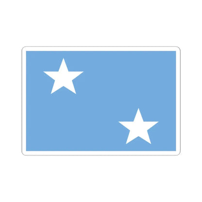 Vicealmirante armada Argentina bandera (Argentina) STICKER Vinyl Kiss-Cut Decal 2 Inch White - The Sticker Space