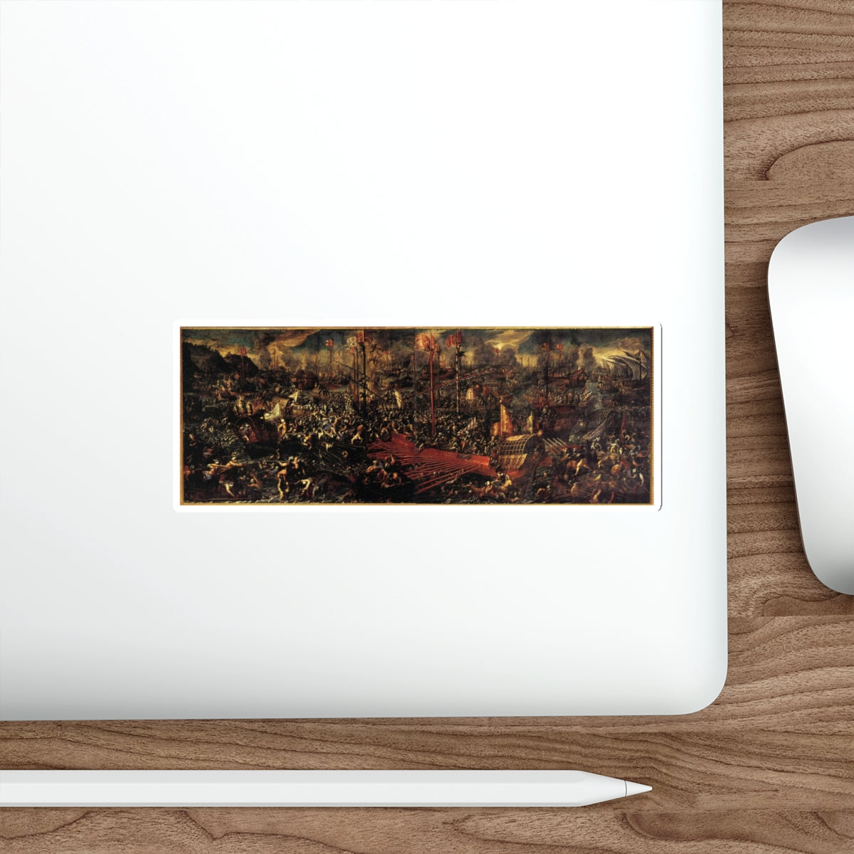 VICENTINO, Andrea - Battle of Lepanto (Artwork) STICKER Vinyl Die-Cut Decal-The Sticker Space