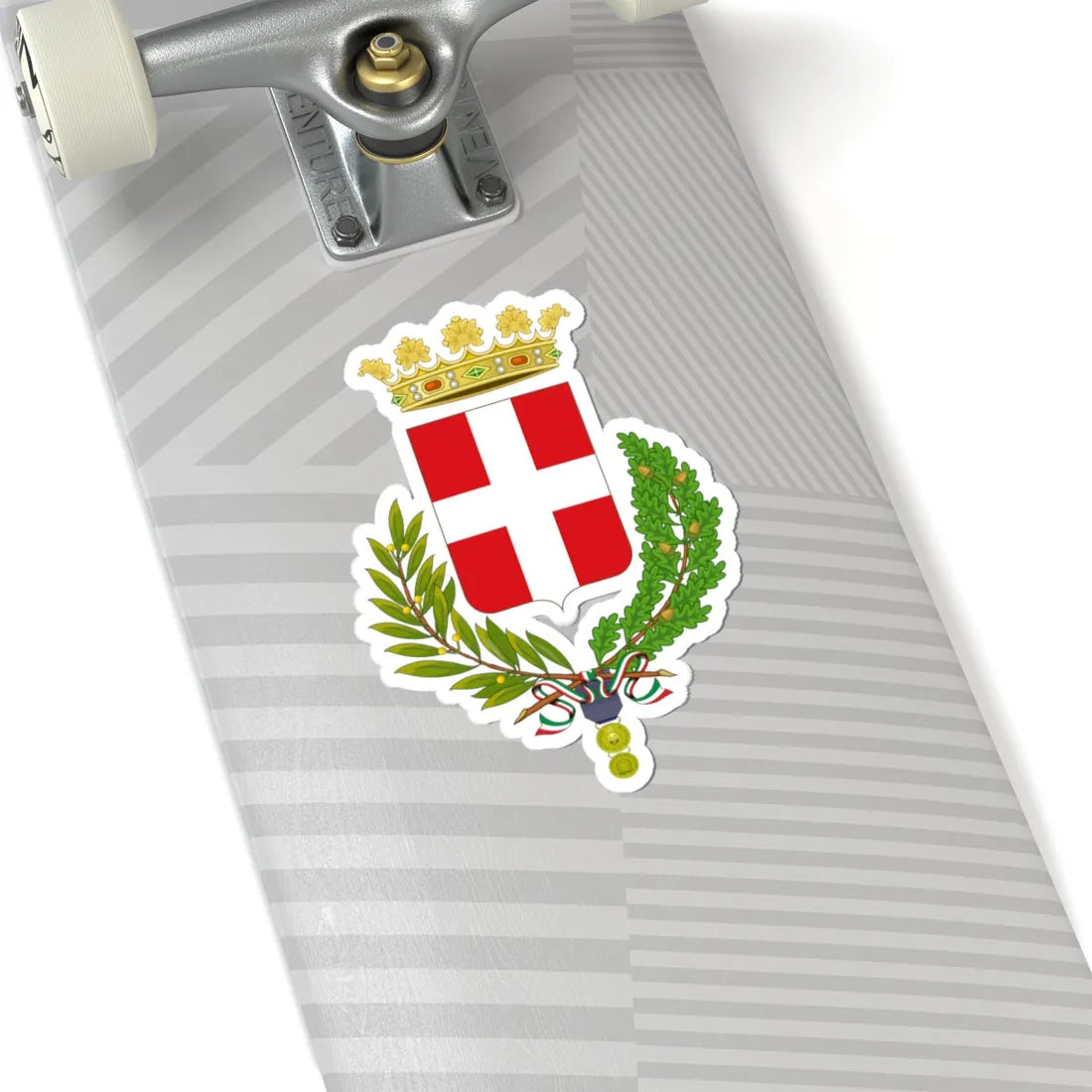 Vicenza-Stemma (Italy) (Coat of Arms) STICKER Vinyl Kiss-Cut Decal - The Sticker Space