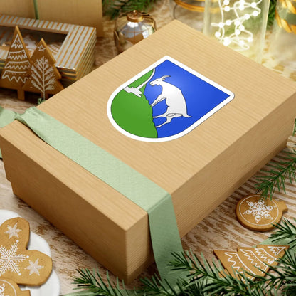 VicoMorcote-coat of arms (Switzerland) (Coat of Arms) STICKER Vinyl Kiss-Cut Decal - The Sticker Space