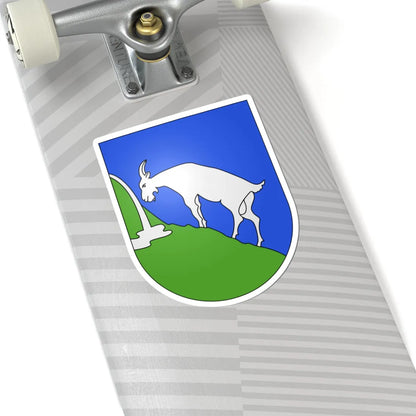 VicoMorcote-coat of arms (Switzerland) (Coat of Arms) STICKER Vinyl Kiss-Cut Decal - The Sticker Space