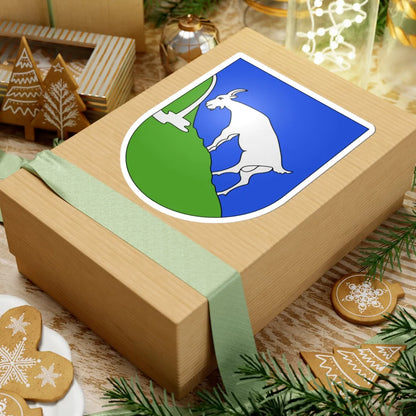 VicoMorcote-coat of arms (Switzerland) (Coat of Arms) STICKER Vinyl Kiss-Cut Decal - The Sticker Space