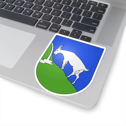 VicoMorcote-coat of arms (Switzerland) (Coat of Arms) STICKER Vinyl Kiss-Cut Decal - The Sticker Space