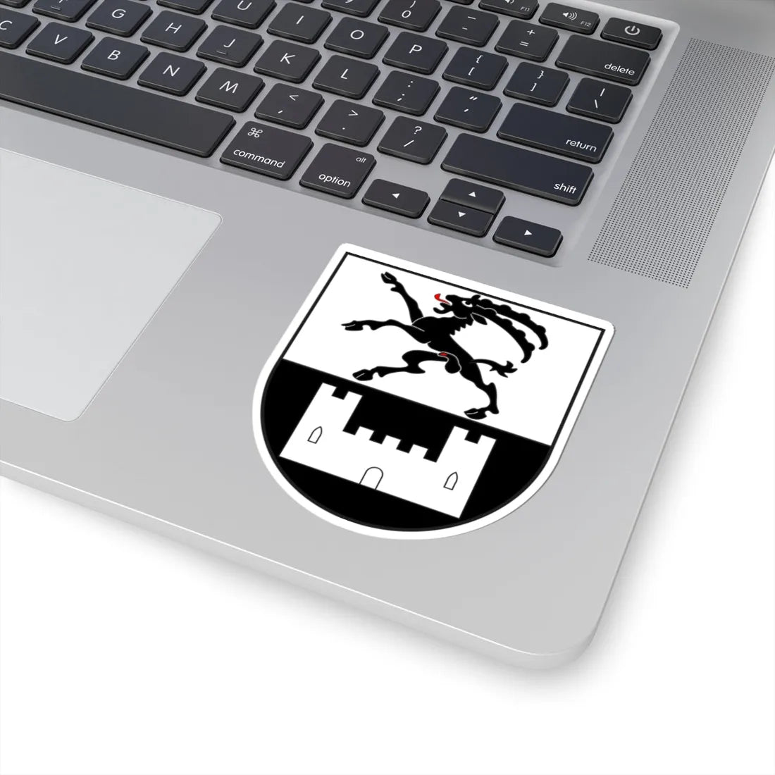 Vicosoprano wappen (Switzerland) (Coat of Arms) STICKER Vinyl Kiss-Cut Decal - The Sticker Space