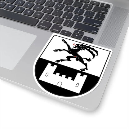 Vicosoprano wappen (Switzerland) (Coat of Arms) STICKER Vinyl Kiss-Cut Decal - The Sticker Space