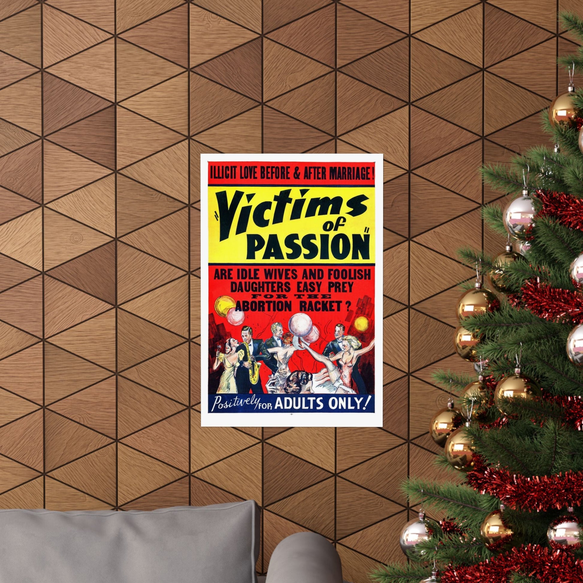 VICTIMS OF PASSION (RACE SUICIDE) 1938 - Paper Movie Poster-The Sticker Space