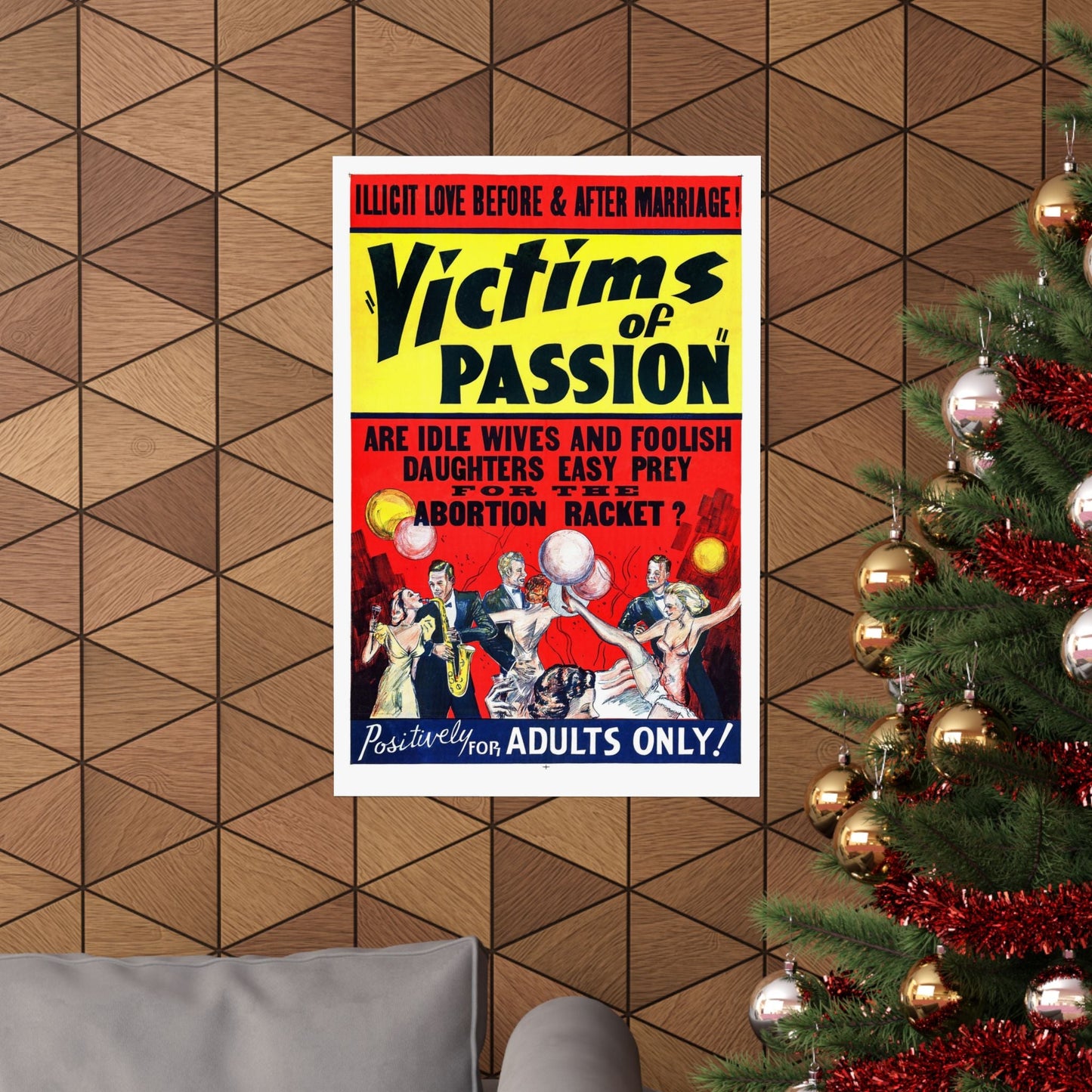 VICTIMS OF PASSION (RACE SUICIDE) 1938 - Paper Movie Poster-The Sticker Space