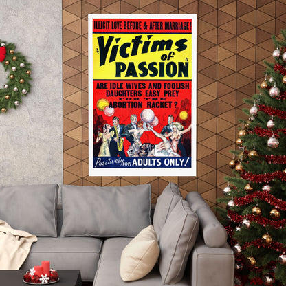 VICTIMS OF PASSION (RACE SUICIDE) 1938 - Paper Movie Poster-The Sticker Space