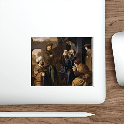 VICTORS, Jan - Jacob Being Shown Joseph's Robe (Artwork) STICKER Vinyl Die-Cut Decal-The Sticker Space