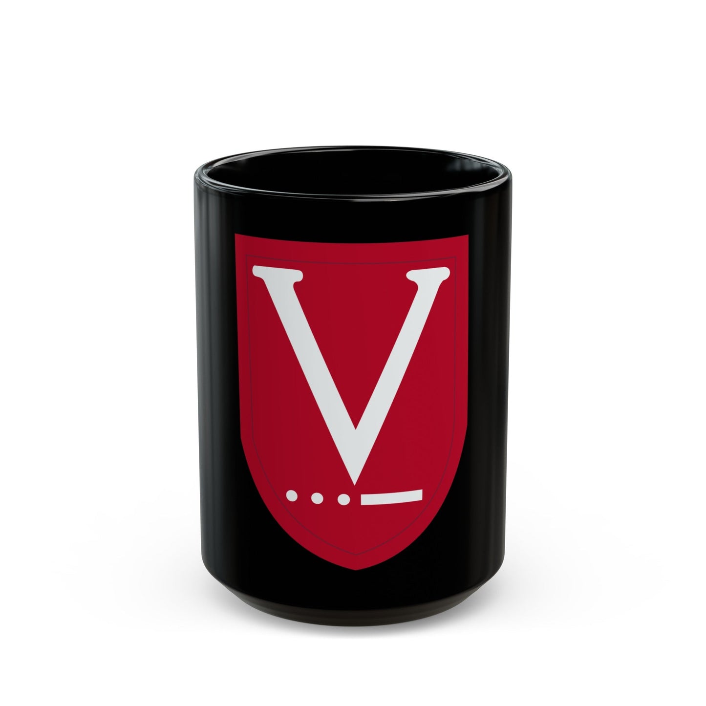 Victory Task Force (U.S. Army) Black Coffee Mug-15oz-The Sticker Space