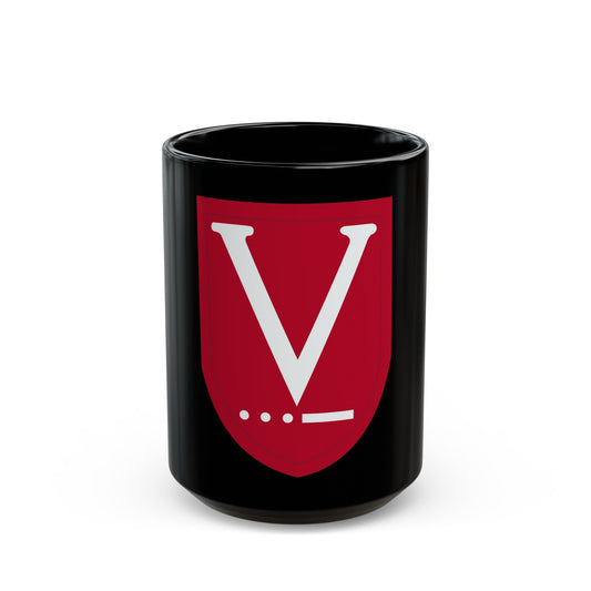 Victory Task Force (U.S. Army) Black Coffee Mug-15oz-The Sticker Space