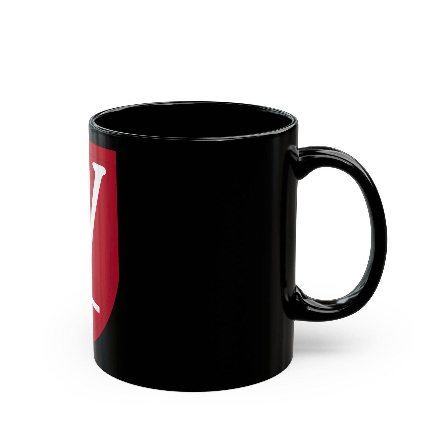 Victory Task Force (U.S. Army) Black Coffee Mug-The Sticker Space