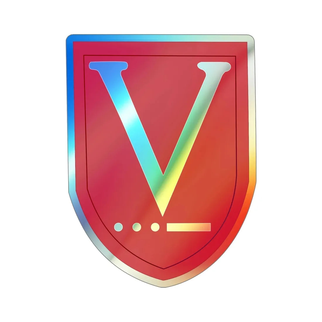 Victory Task Force (U.S. Army) Holographic STICKER Die-Cut Vinyl Decal 5 Inch Holographic - The Sticker Space