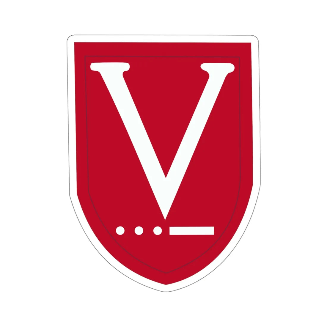 Victory Task Force (U.S. Army) STICKER Vinyl Die-Cut Decal 4 Inch - The Sticker Space