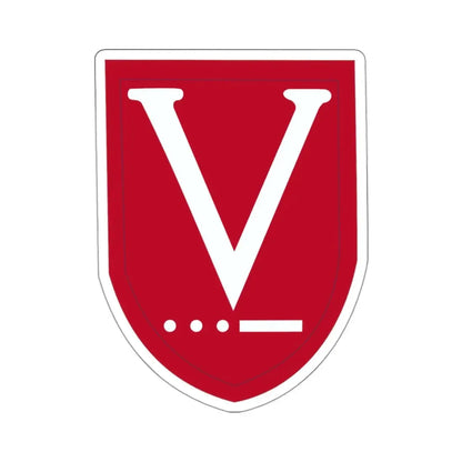 Victory Task Force (U.S. Army) STICKER Vinyl Kiss-Cut Decal 3 Inch White - The Sticker Space