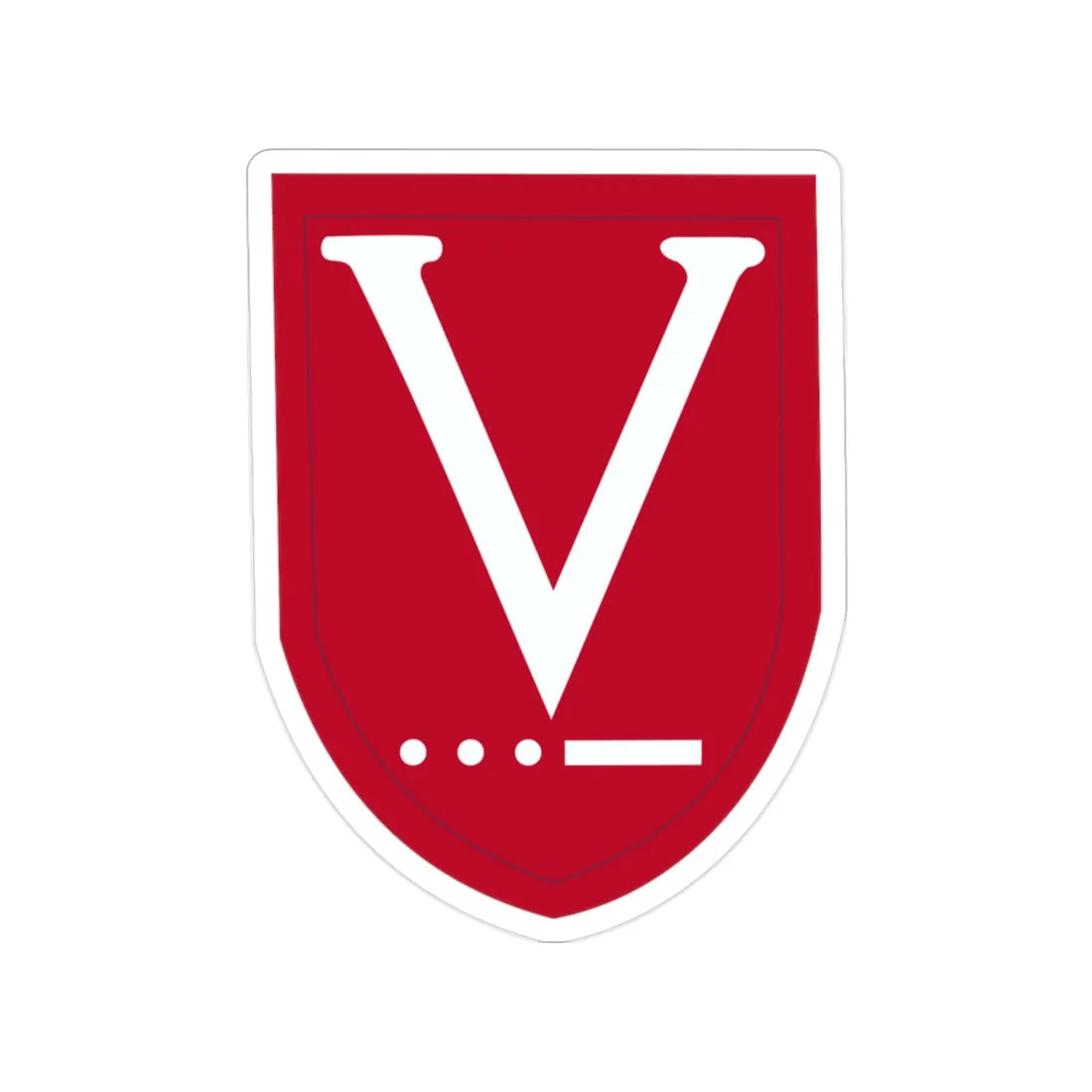 Victory Task Force (U.S. Army) Transparent STICKER Die-Cut Vinyl Decal 2 Inch - The Sticker Space