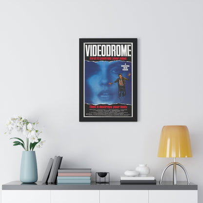 VIDEODROME 1983 - Framed Movie Poster-The Sticker Space