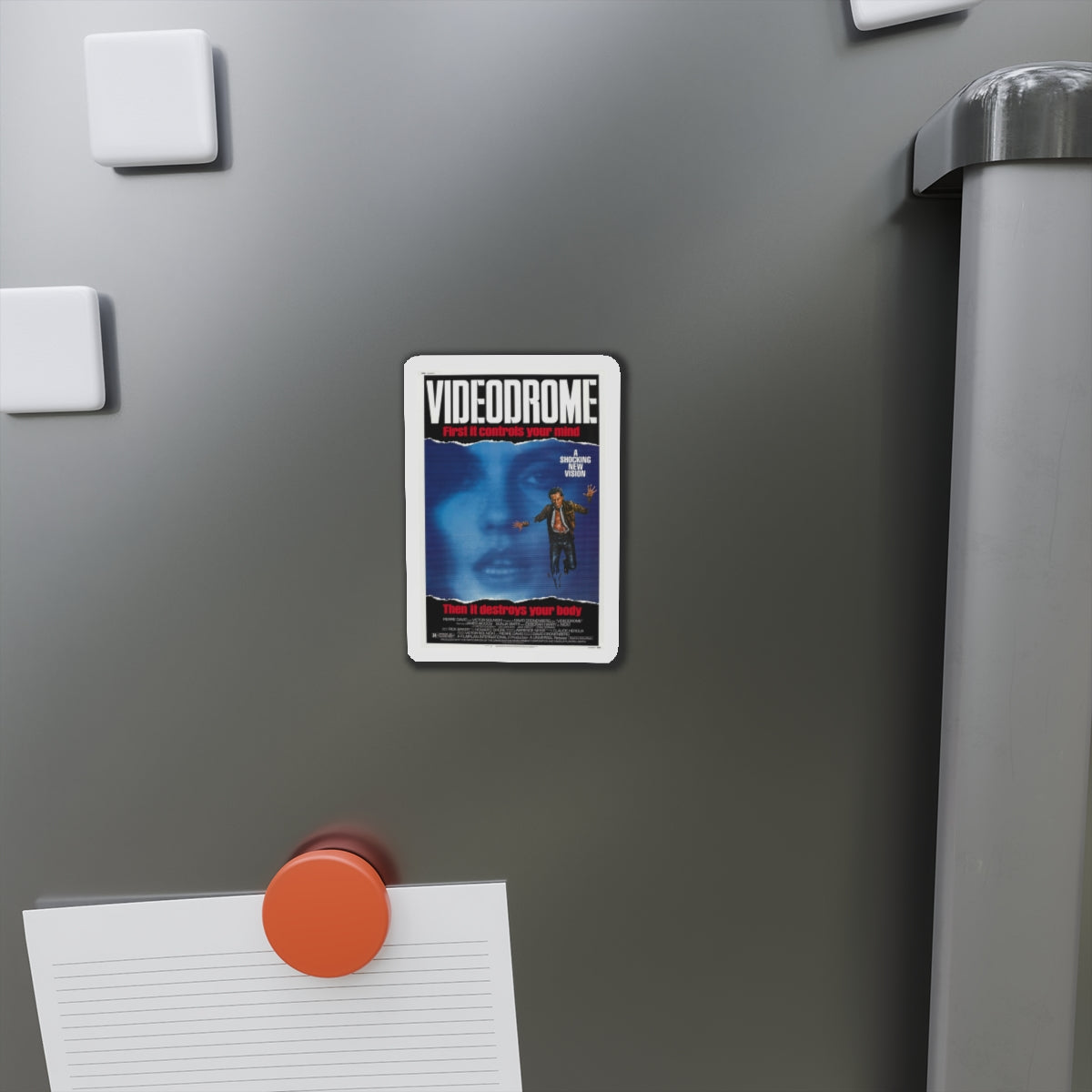 VIDEODROME 1983 Movie Poster - Refrigerator Magnet