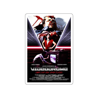 VIDEODROME (3) 1983 Movie Poster STICKER Vinyl Die-Cut Decal 2 Inch - The Sticker Space