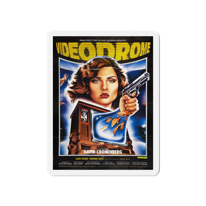 VIDEODROME (FRENCH) 1983 Movie Poster - Refrigerator Magnet