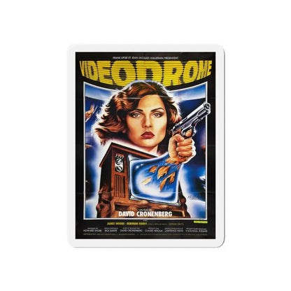 VIDEODROME (FRENCH) 1983 Movie Poster - Refrigerator Magnet 6 Inch - The Sticker Space