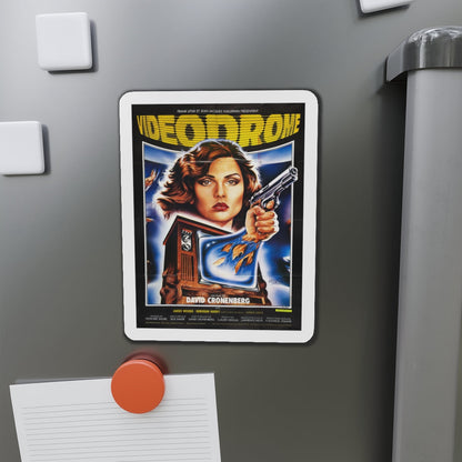 VIDEODROME (FRENCH) 1983 Movie Poster - Refrigerator Magnet