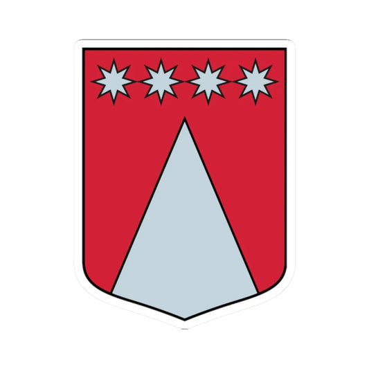 Vidrižu pagasts COA (Latvia) (Coat of Arms) STICKER Vinyl Kiss-Cut Decal 2 Inch White - The Sticker Space