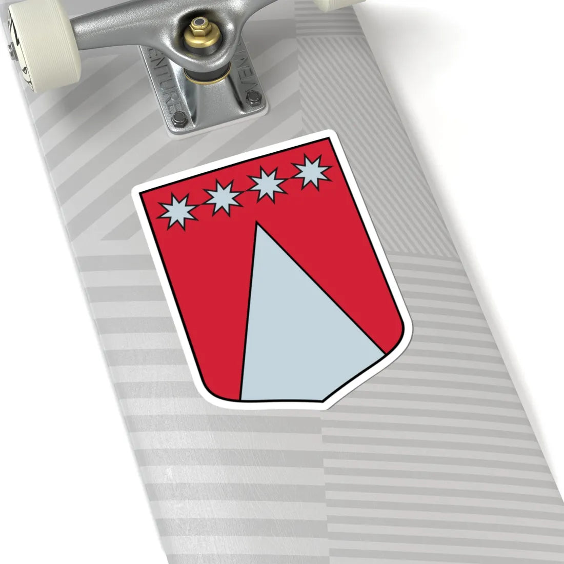 Vidrižu pagasts COA (Latvia) (Coat of Arms) STICKER Vinyl Kiss-Cut Decal - The Sticker Space