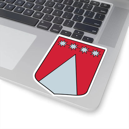 Vidrižu pagasts COA (Latvia) (Coat of Arms) STICKER Vinyl Kiss-Cut Decal - The Sticker Space