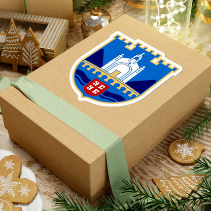 Višegrad grb (Bosnia and Herzegovina) (Coat of Arms) STICKER Vinyl Kiss-Cut Decal - The Sticker Space