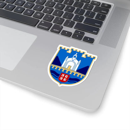 Višegrad grb (Bosnia and Herzegovina) (Coat of Arms) STICKER Vinyl Kiss-Cut Decal - The Sticker Space