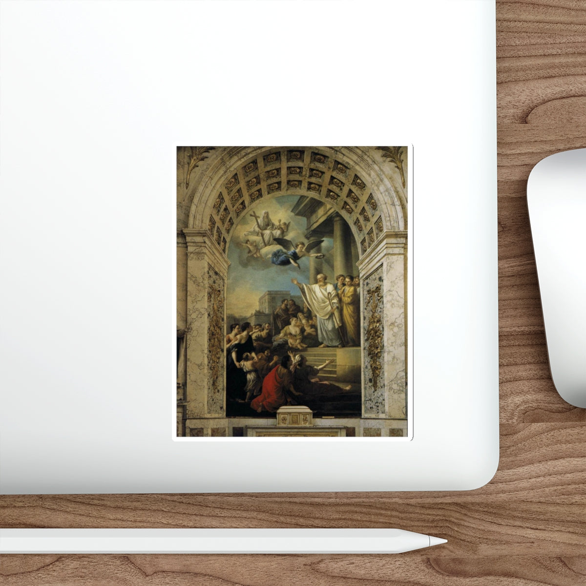 VIEN, Joseph-Marie - st_denis (Artwork) STICKER Vinyl Die-Cut Decal-The Sticker Space