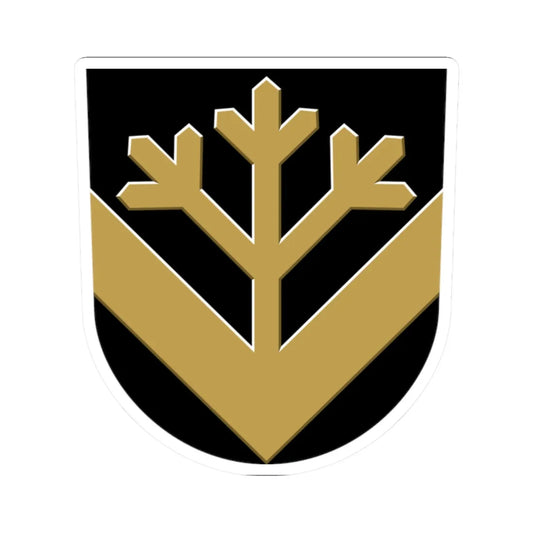 Vieremä.vaakuna (Finland) (Coat of Arms) STICKER Vinyl Kiss-Cut Decal 2 Inch White - The Sticker Space